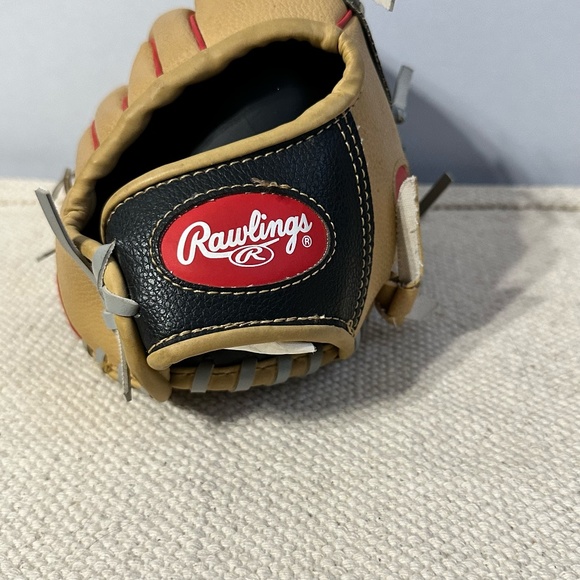 Rawlings WPL10CBSG 10" RHT Left-Handed Youth Softball Baseball Glove - Picture 8 of 8